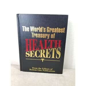 The World's Greatest Treasury Of Health Secrets 1998 Book Hardcover Printed USA